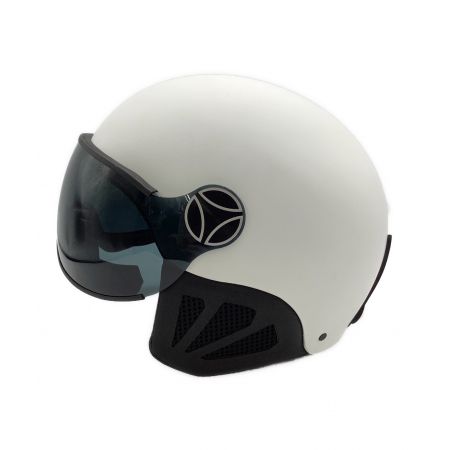 MOMO DESIGN (モモデザイン) ヘルメット Mサイズ 【KOMET VIS】WHITE MAT/BLACK