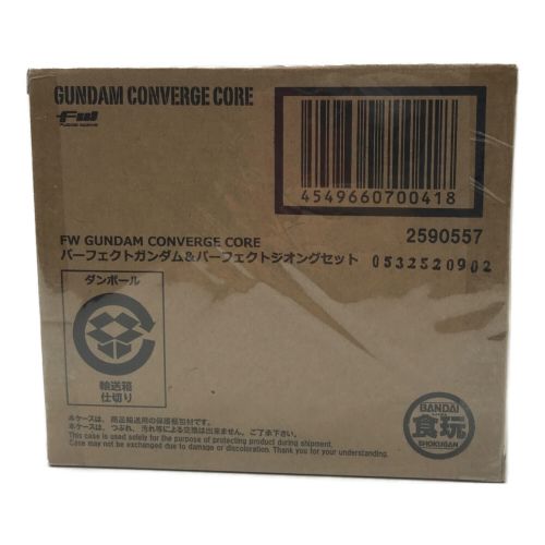 BANDAI (バンダイ) フィギュア ⑤ FW GUNDAM CONVERGE CORE パーフェクトガンダム＆パーフェクトジオングセット