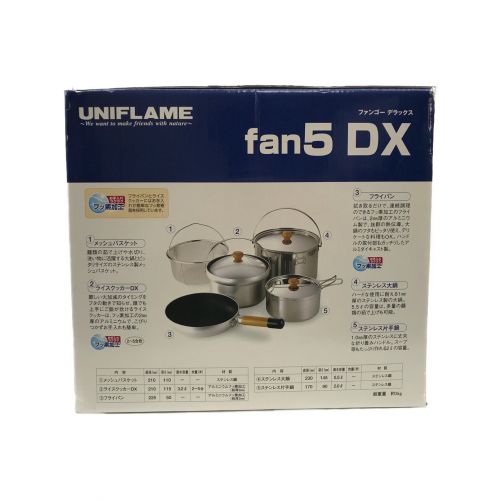 UNIFLAME (ユニフレーム) オールインワンクッカー fan5 DX 未