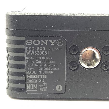 SONY (ソニー) デジタルスチルカメラ DSC-RX0 1530万画素(有効画素) 1型CMOS -