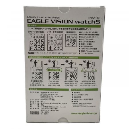 EAGLE VISION (イーグルビジョン) GPSゴルフナビ ブラック EV-019