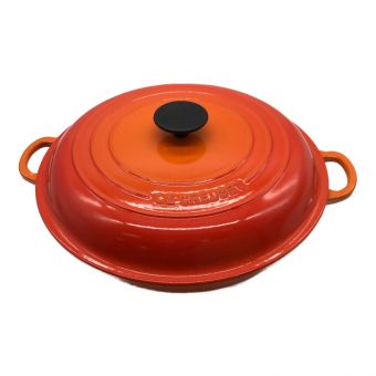 LE CREUSET (ルクルーゼ) シグニチャー・ビュッフェ・キャセロール オレンジ