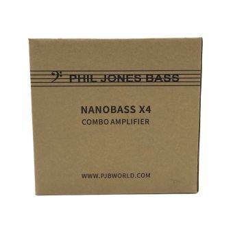 Phil Jones Bass (フィルジョーンズ) 小型アンプ NANOBASS X4 未使用品