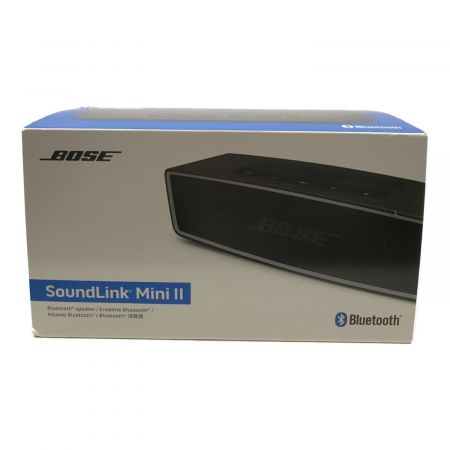 BOSE (ボーズ) ワイヤレススピーカー Soundlink MiniⅡ