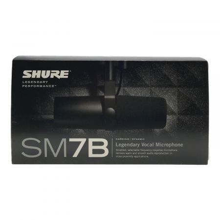 SHURE (シュア) ボーカルマイクロフォン SM7B