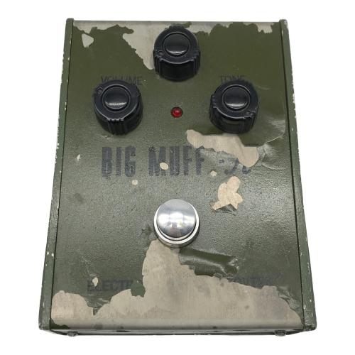 Electro Harmonix (エレクトロハーモニクス) ファズ 木箱付 BIG MUFF Tall Font Sovtek Russian ロシア製 動作確認済み