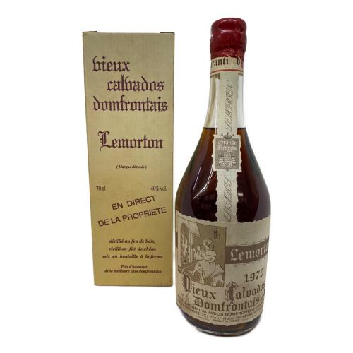 ルモルトン カルヴァドス 1970年 700ml