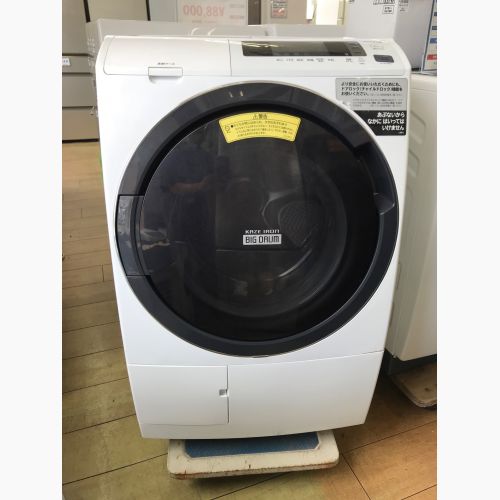 HITACHI (ヒタチ) ドラム式洗濯乾燥機 174 10.0kg 6.0㎏ BD-SG100CL 2018年製 輸送用ボルト有 清掃済み 50Hz／60Hz