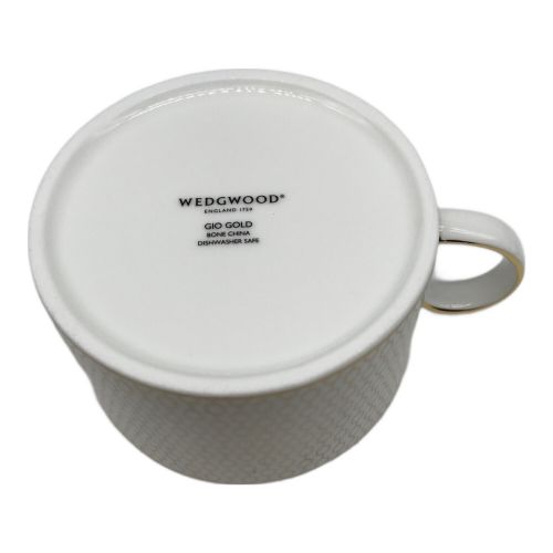 Wedgwood (ウェッジウッド) カップ&ソーサー ジオゴールド 2Pセット