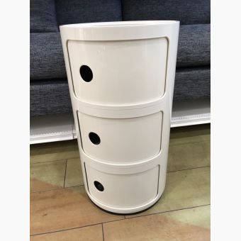 Kartell (カルテル) コンポニビリ ホワイト 3段