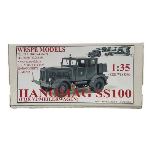 wespe models HANOMAG SS100 1:35