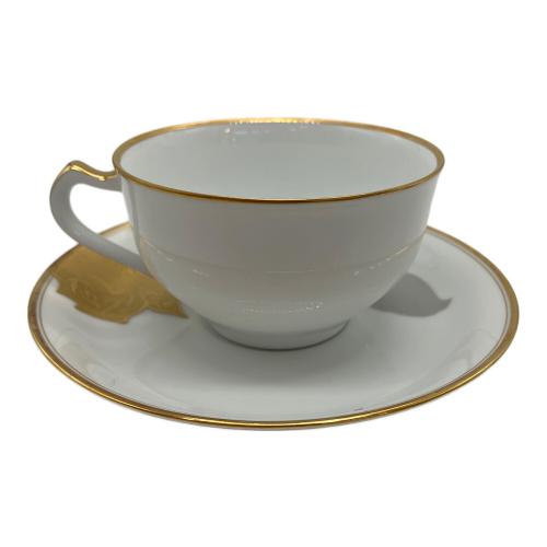 大倉陶園 (オオクラトウエン) カップ&ソーサー 金蝕バラ