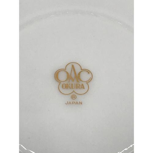 大倉陶園 (オオクラトウエン) カップ&ソーサー 金蝕バラ