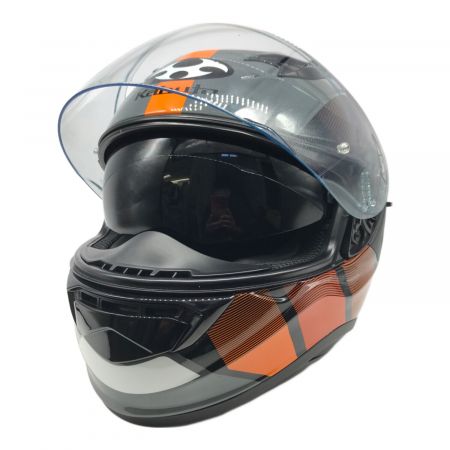 【新品未使用】kabuto kamui Ⅲ Mサイズ フルフェイス Kabuto (カブト) フルフェイス SIZE M KAMUI-3 オレンジ PSC