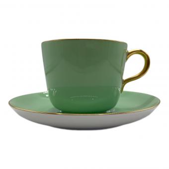 大倉陶園 (オオクラトウエン) カップ&ソーサー # 色蒔き