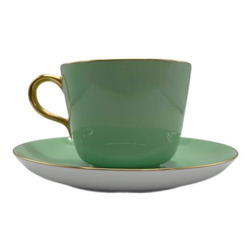 大倉陶園 (オオクラトウエン) カップ&ソーサー # 色蒔き