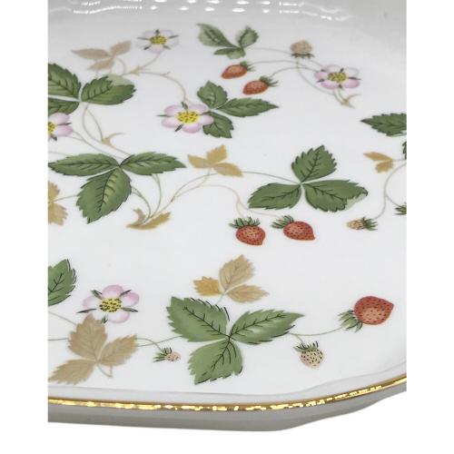 Wedgwood (ウェッジウッド) カップ&ソーサー オクタゴナルプレートセット ワイルドストロベリー