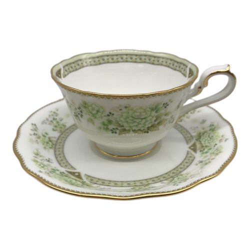 Noritake (ノリタケ) カップ&ソーサー オリエンタルトレイル 2Pセット