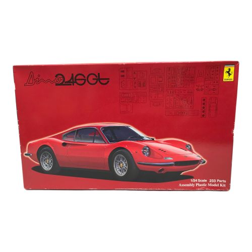 Ferrari (フェラーリ) プラモデル 1/24スケール 233パーツ 組み立て式プラスチックモデルキット ※箱イタミ有 DINO 246GT 前期型/後期型 車種選択式