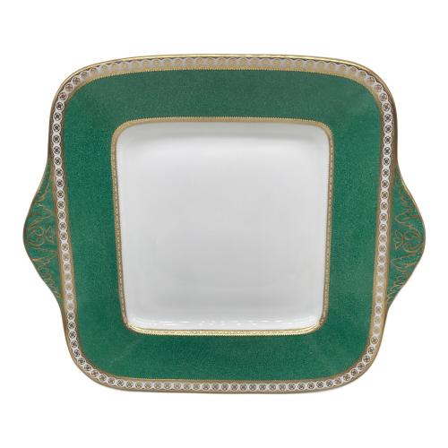Wedgwood (ウェッジウッド) スクエアプレート ユーランダー・パウダーグリーン