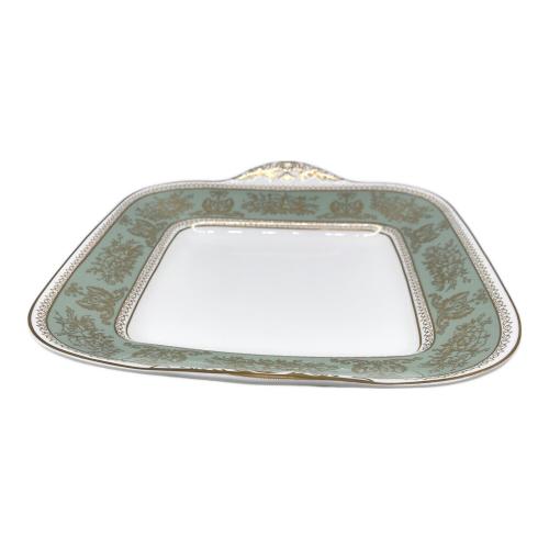 Wedgwood (ウェッジウッド) スクエアプレート コロンビア・セージグリーン 2Pセット