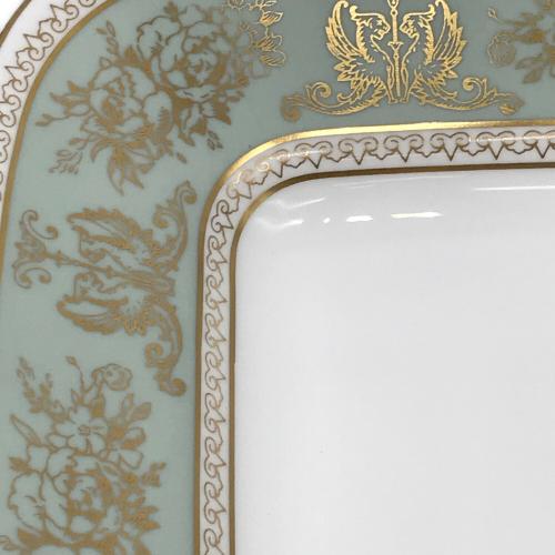 Wedgwood (ウェッジウッド) スクエアプレート コロンビア・セージグリーン 2Pセット