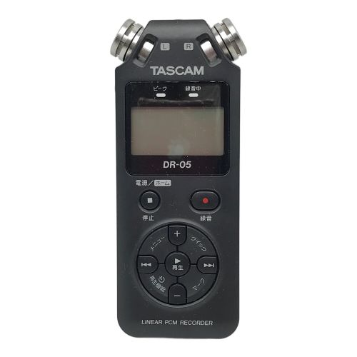 TASCAM (タスカム) リニアPCMレコーダー DR-05 -