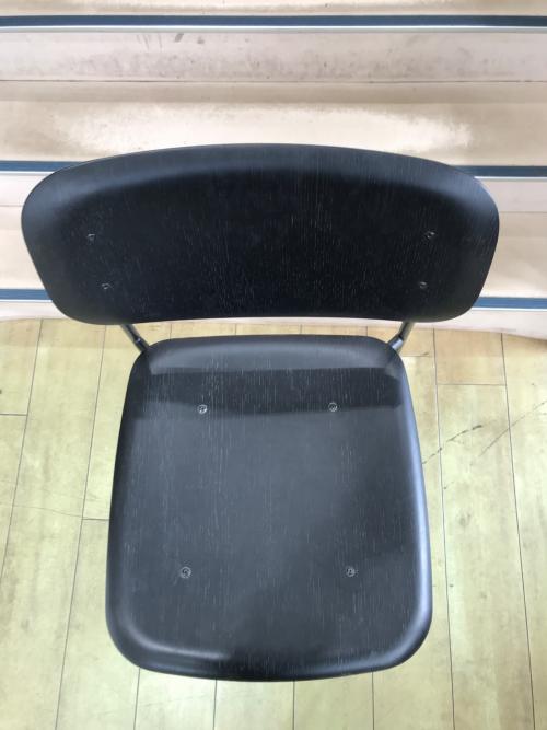 HAY (ヘイ) カウンターチェアー ブラック 428 SOFT EDGE 90 BAR STOOL HIGH