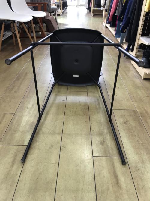 HAY (ヘイ) カウンターチェアー ブラック 428 SOFT EDGE 90 BAR STOOL HIGH