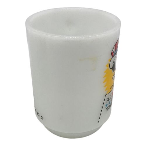 Anchor Hocking (アンカーホッキング) ミルクグラス SNOOPY USA 70-80's