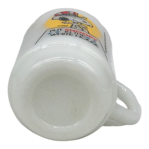 Anchor Hocking (アンカーホッキング) ミルクグラス SNOOPY USA 70-80's