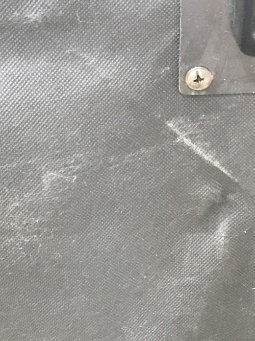 アンティーク調スツール ブラック