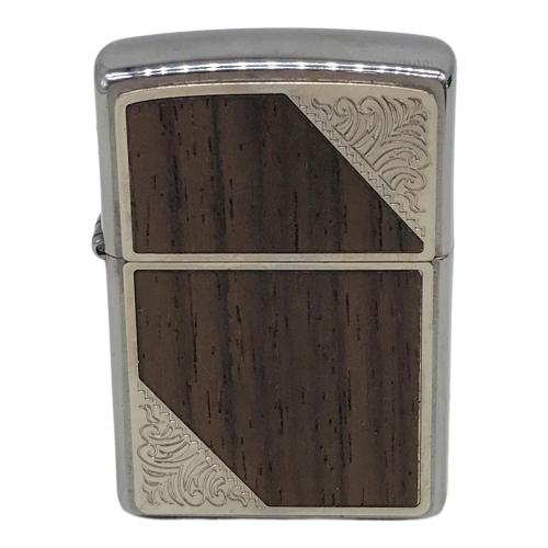 ZIPPO (ジッポ) メタルウッド貼り c 22