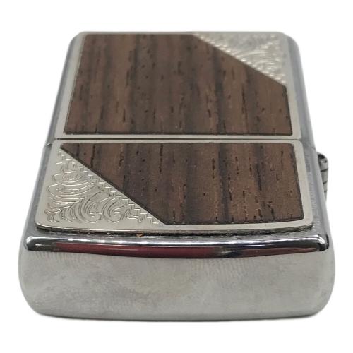 ZIPPO (ジッポ) メタルウッド貼り c 22