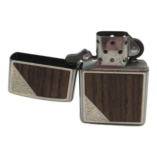 ZIPPO (ジッポ) メタルウッド貼り c 22