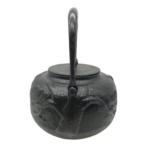 南部鉄器 (ナンブテッキ) 鉄瓶 サビ有