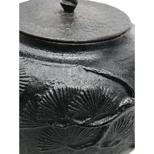 南部鉄器 (ナンブテッキ) 鉄瓶 サビ有