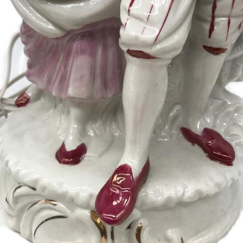 陶器ランプ ※インテリア評価の為保証なし