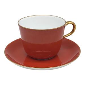 大倉陶園 (オオクラトウエン) カップ&ソーサー キズ有 色蒔き