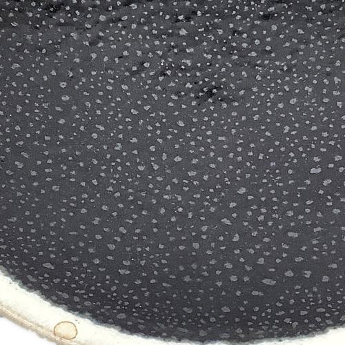 清水保孝 小皿揃え 油滴釉白輪 5Pセット