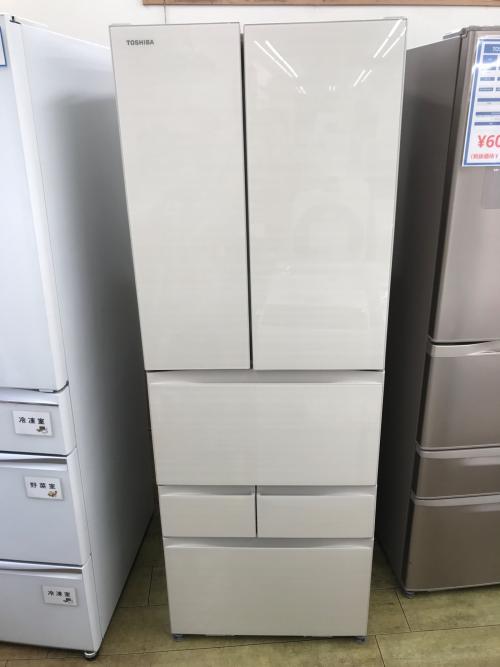 TOSHIBA (トウシバ) 6ドア冷蔵庫 106 GR-U510FH 2022年製 509L クリーニング済
