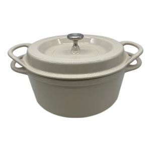 VERMICULAR (バーミキュラ) 22cm両手鍋 クリーム