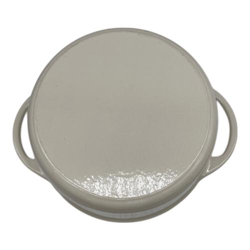 VERMICULAR (バーミキュラ) 22cm両手鍋 クリーム