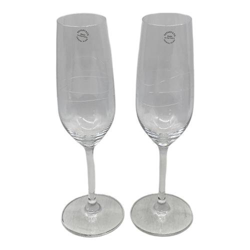TIFFANY & Co. (ティファニー) シャンパングラス カデンツ 2Pセット