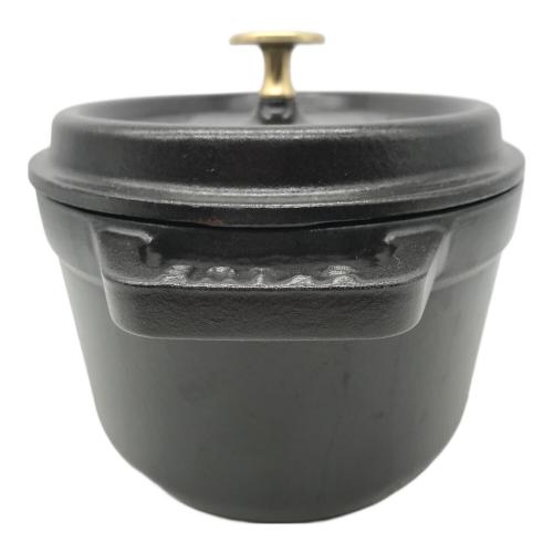 Staub (ストウブ) オーバルココット ブラック オーバル 23