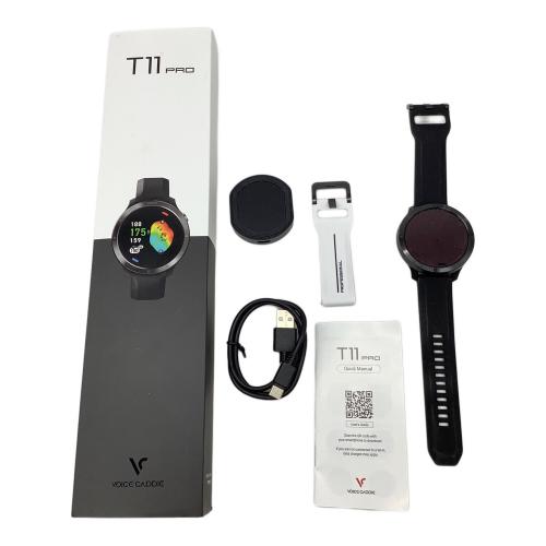 VOICE CADDIE (ボイスキャディー) ゴルフナビ ブラック T11 PRO