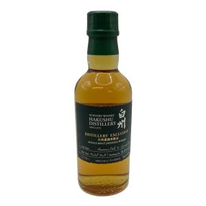 サントリー 白州蒸溜所限定DISTILLERY EXCLUSIVE ウィスキー アメリカンオーク&スパニッシュオーク ピーテッドモルト 180ml