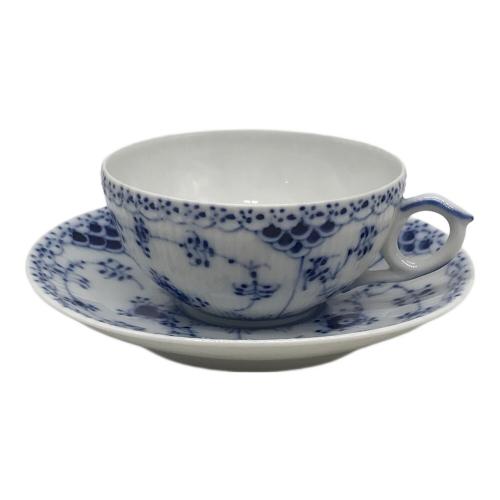 ROYAL COPENHAGEN (ロイヤル・コペンハーゲン) カップ&ソーサー ブルーフルーテッド・ハーフレース