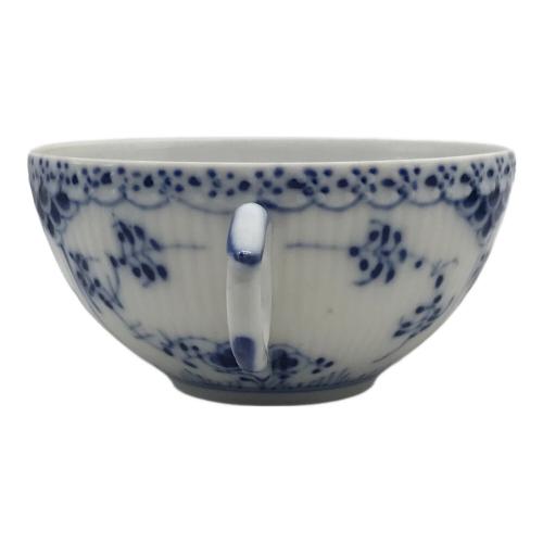 ROYAL COPENHAGEN (ロイヤル・コペンハーゲン) カップ&ソーサー ブルーフルーテッド・ハーフレース
