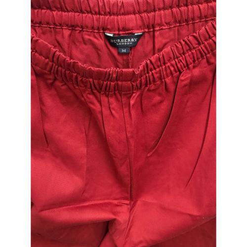 BURBERRY LONDON (バーバリーロンドン) ルームウェアセット レディース SIZE M レッド